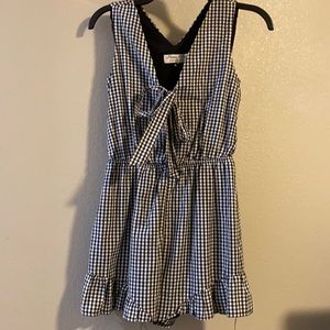 Gingham romper